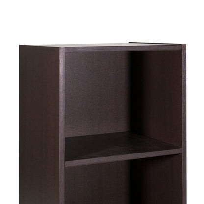 full wooden standard bookcase 3 layers