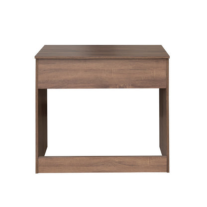 Full Wooden computer desk with 1 drawer and 1 keyboard tray