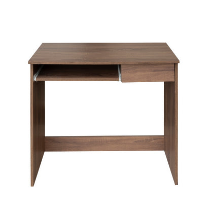 Full Wooden computer desk with 1 drawer and 1 keyboard tray