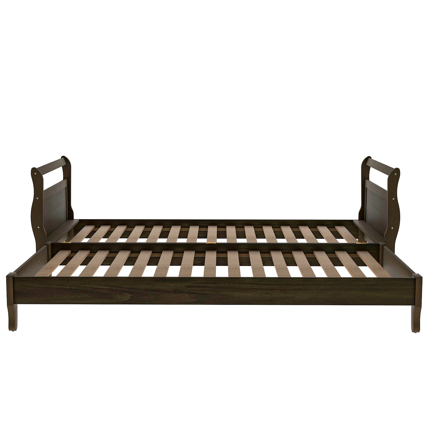 Classic Style Pine Wood Platform Bed（Expected to arrive on 7.5）