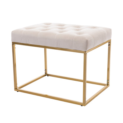 Living room  Tufted Ottoman