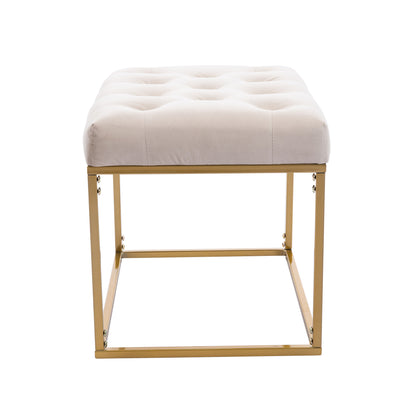 Living room  Tufted Ottoman
