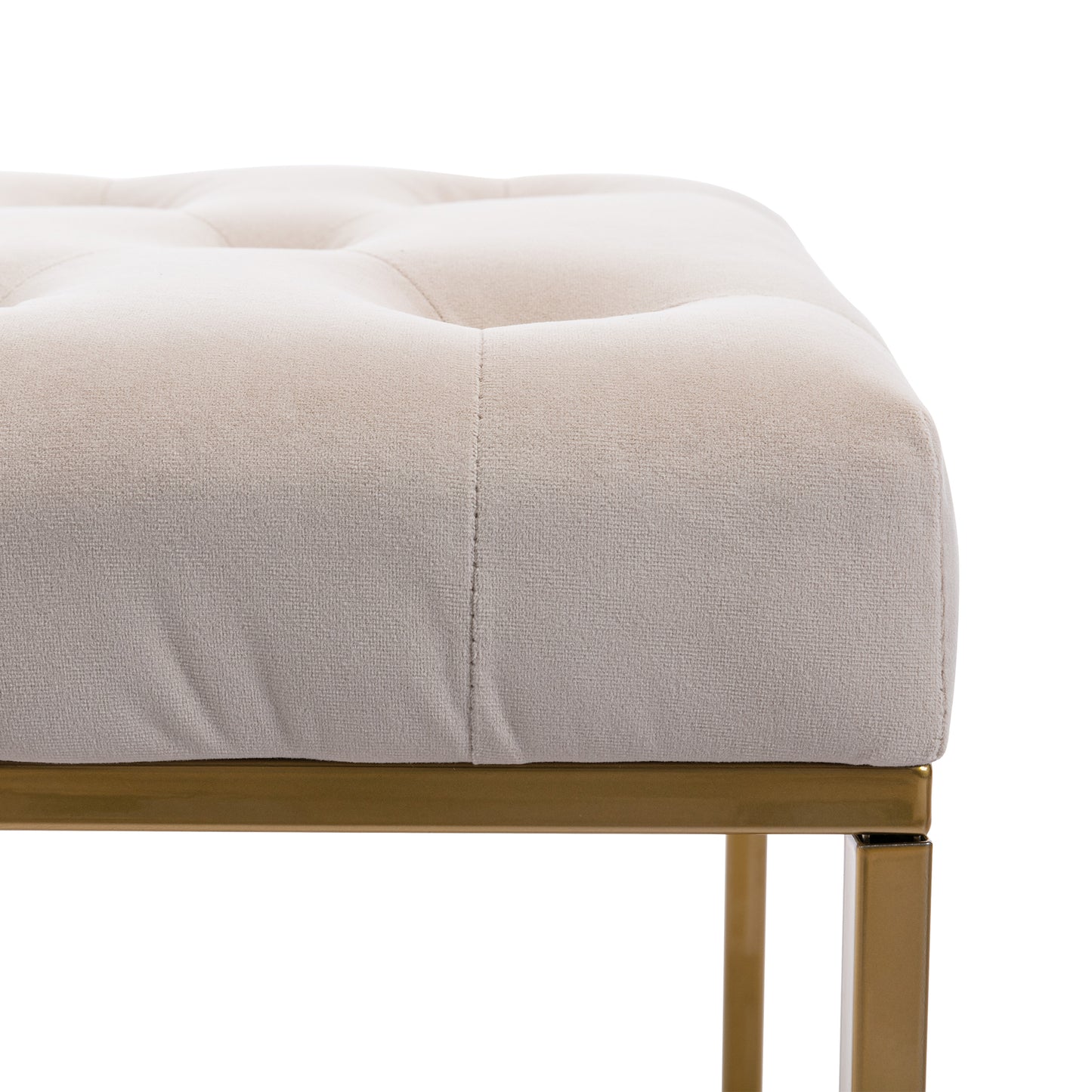 Living room  Tufted Ottoman