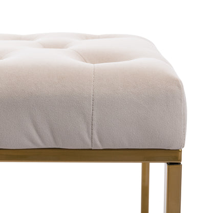 Living room  Tufted Ottoman