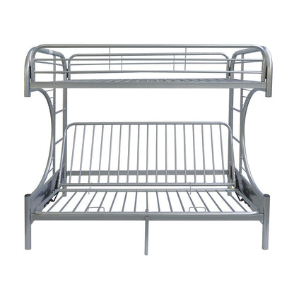 Eclipse Bunk Bed (Twin/Full/Futon) in Silver 02091SI