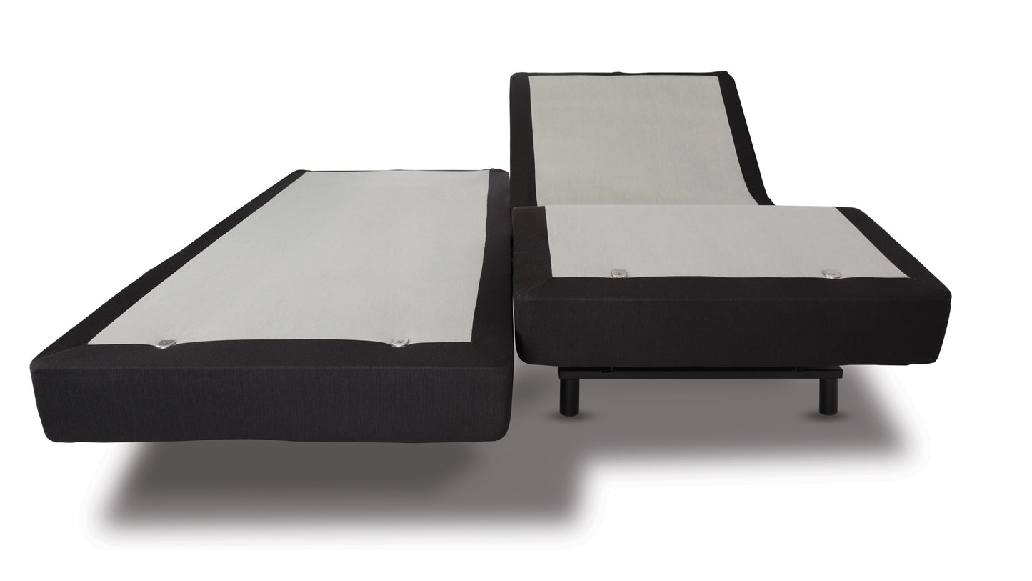 S86 InMotion Silver Power Base Cal King Bed Frame,Base 36x84x6
