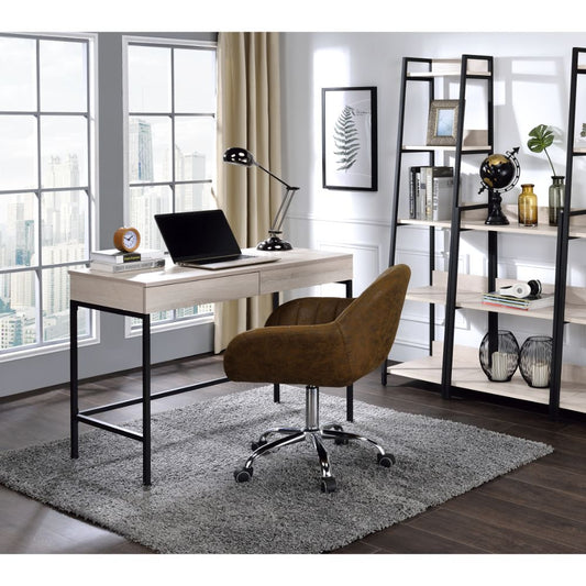 Wendral Desk, Natural  Black 92670