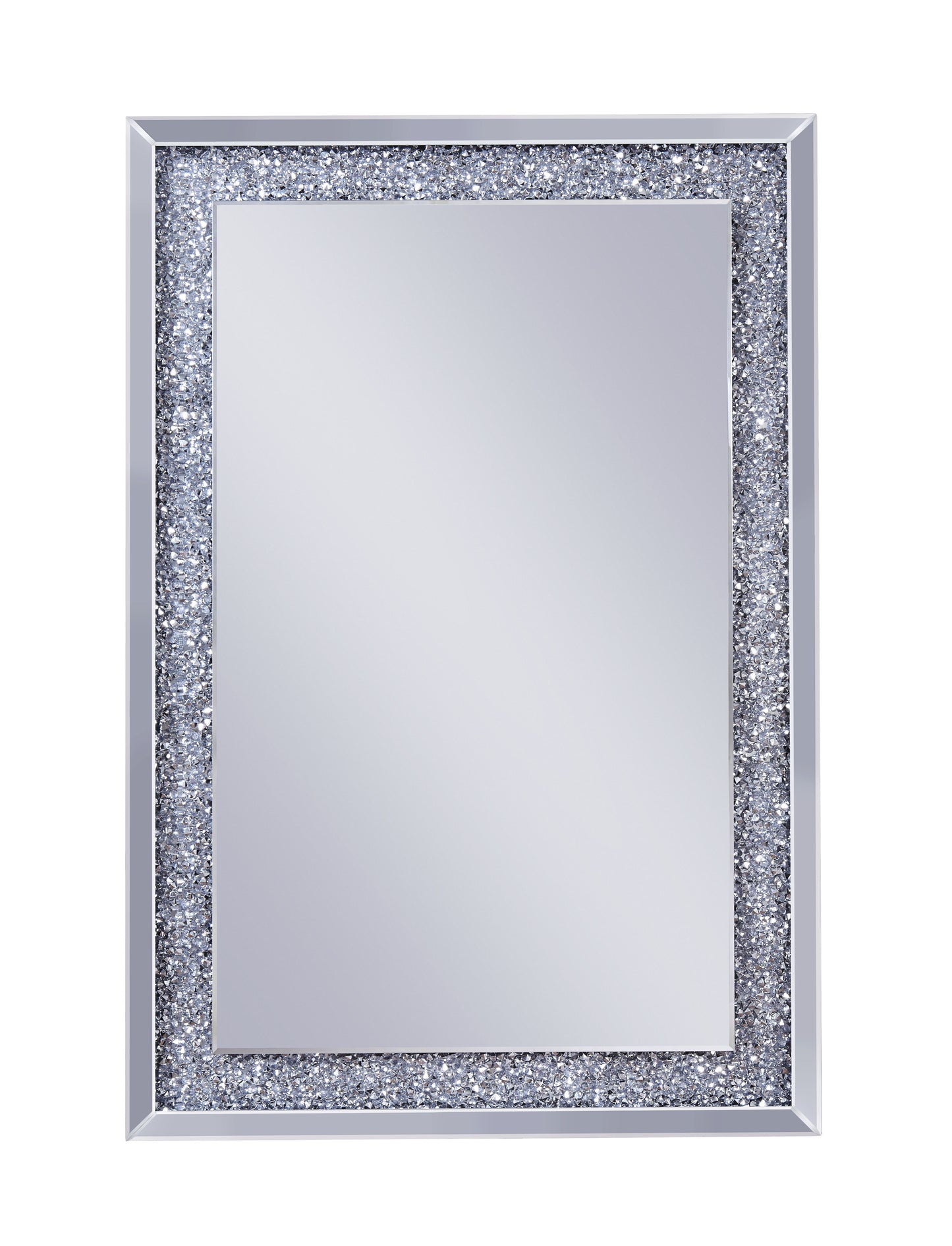 Noralie Wall Decor in Mirrored  Faux Diamonds 97573