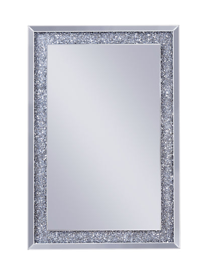 Noralie Wall Decor in Mirrored  Faux Diamonds 97573