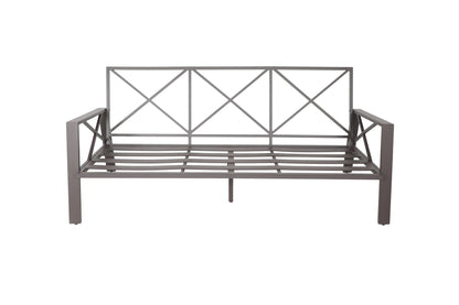 Modern Muse 4 pcs Aluminum Patio Sofa set with Cushion,KD