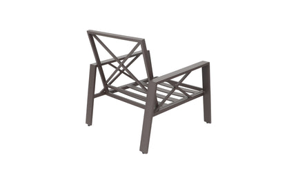 Modern Muse 4 pcs Aluminum Patio Sofa set with Cushion,KD