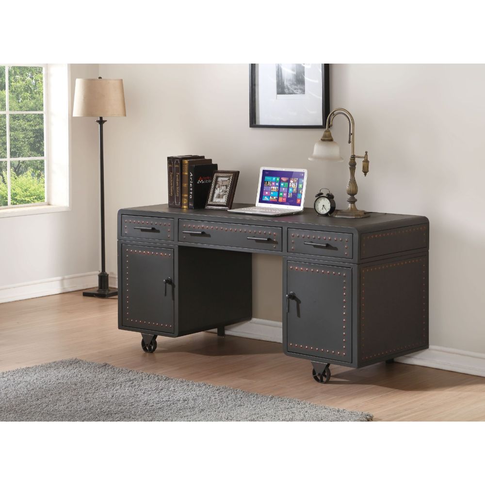 Actaki Desk in Sandy Gray 92430