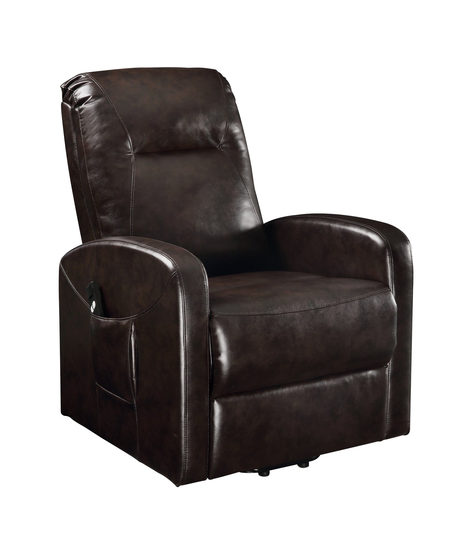Kasia Recliner w/Power Lift, Espresso PU 59458