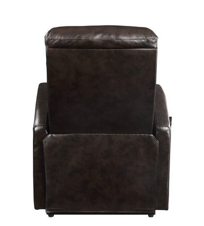Kasia Recliner w/Power Lift, Espresso PU 59458