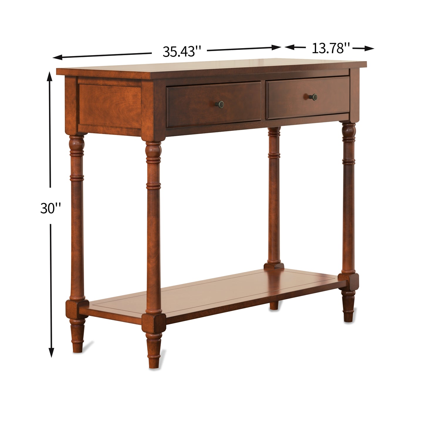 solid wood sofa table(Cherry)