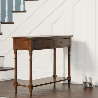 solid wood sofa table(Cherry)