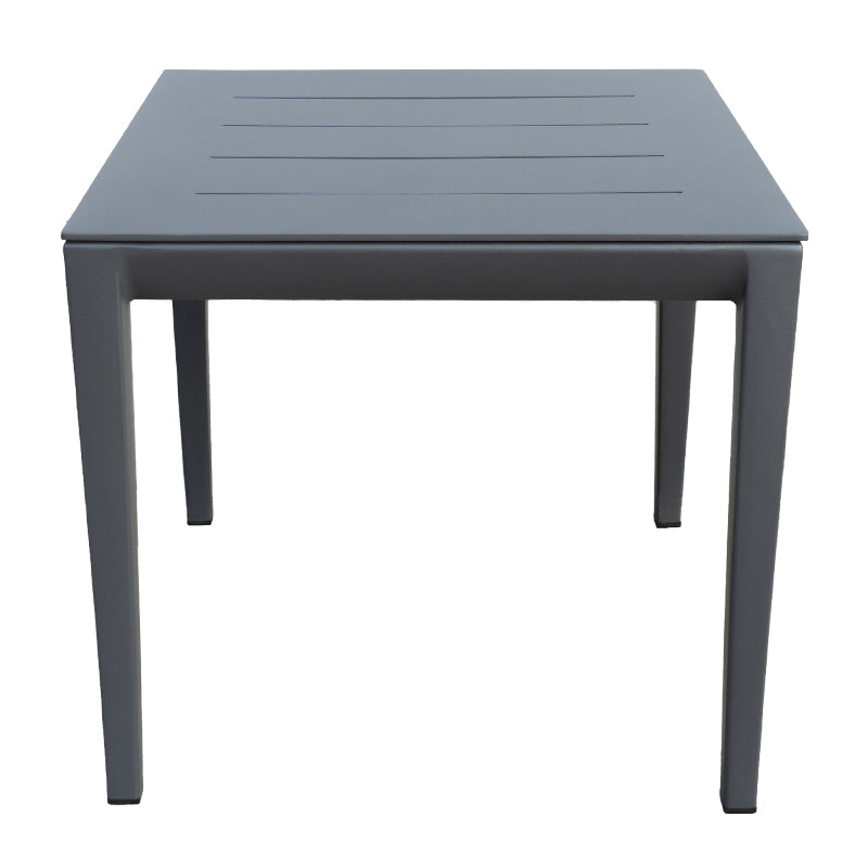 Modern Muse Aluminum Patio Dining Table and Chair 5 pcs Set