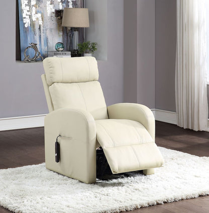 Ricardo Recliner w/Power Lift, Beige PU 59499