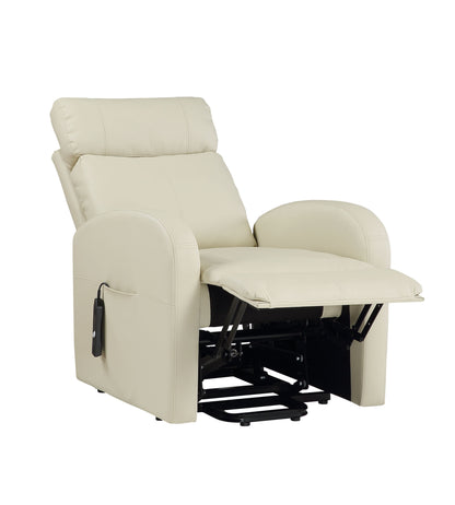 Ricardo Recliner w/Power Lift, Beige PU 59499