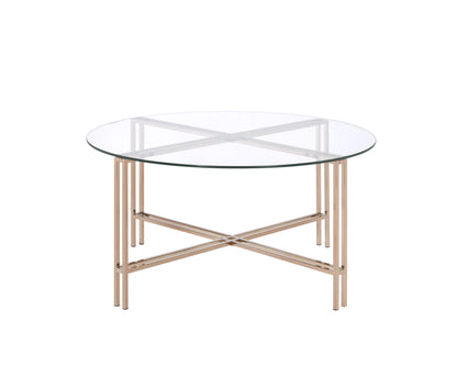 Veises Coffee Table, Champagne 82995