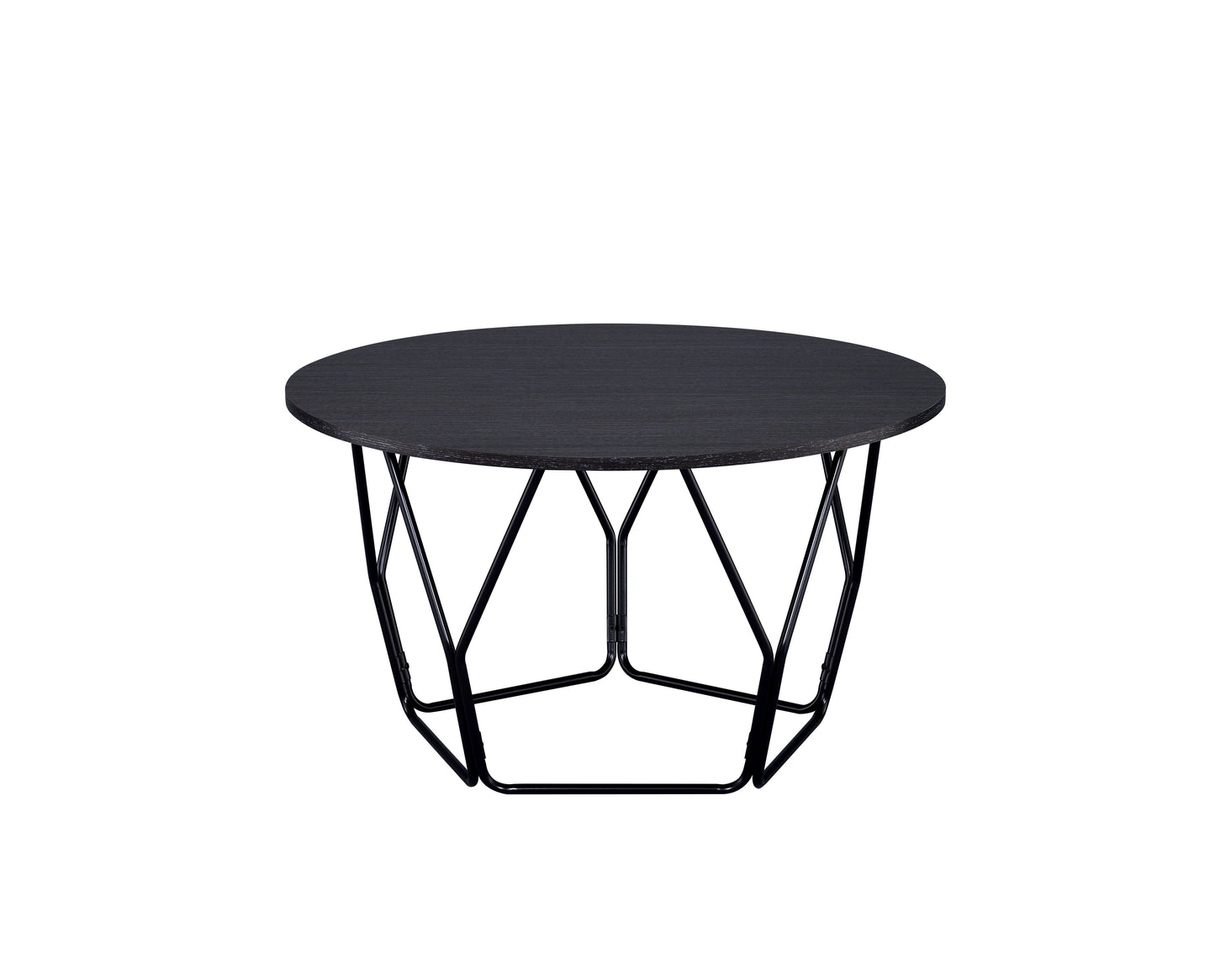 Sytira Coffee Table, Espresso & Black 83950