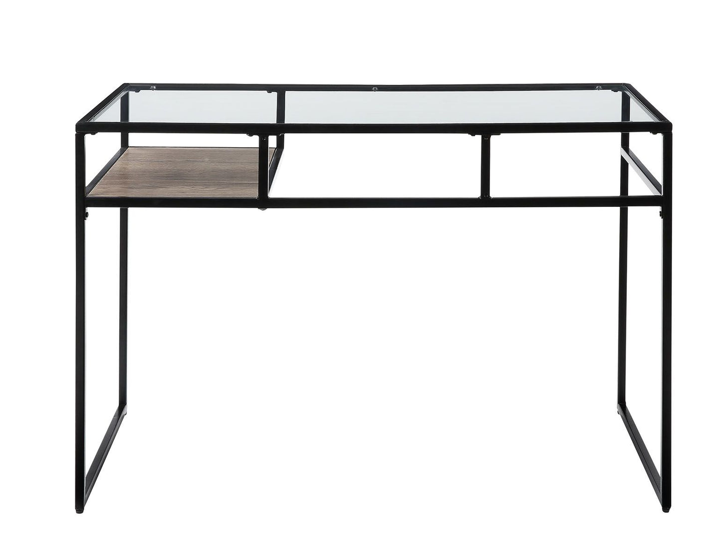 Yasin Desk, Black & Glass 92580