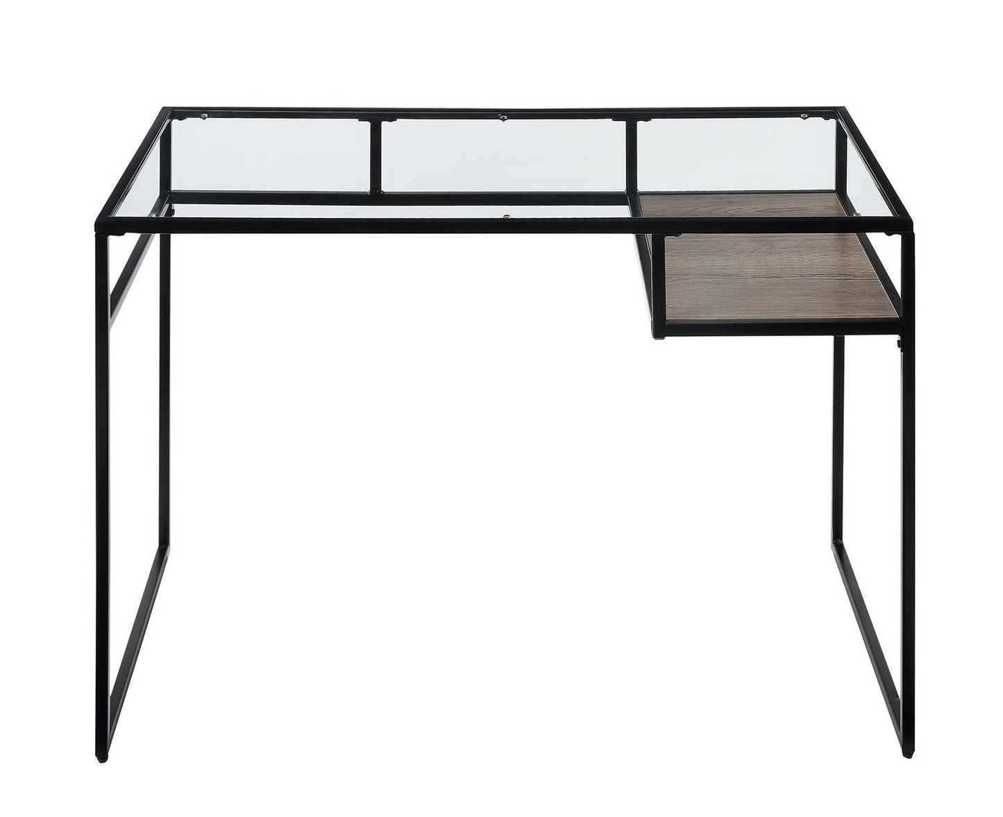 Yasin Desk, Black & Glass 92580